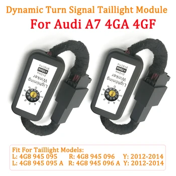 Pāris Dinamisku Pagrieziena Signāla Indikators Taillight Add-on Modulis Vadu Josta A7095 Audi A7 4GA 4GF Sportback 2012. -. Gadam Taillight