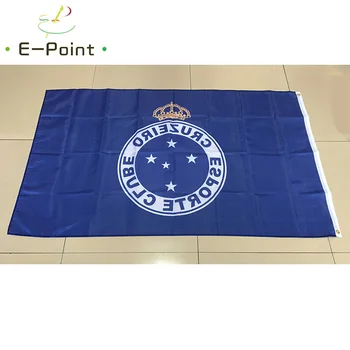 Karoga Brazīlijas Cruzeiro Esporte Clube 3ft*5ft (90*150cm) Izmērs Ziemassvētku Rotājumi Mājās Karogs Banner Dāvanas