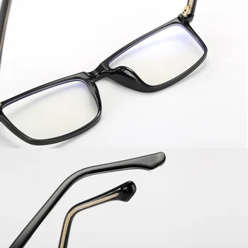 LongKeeper Anti Zilā Gaisma Brilles Sievietēm, Vīriešiem Vintage Laukumā Optiskās Brilles Rāmis Sieviete Zaļā Datoru Skaidrs, Lēcas, Briļļu