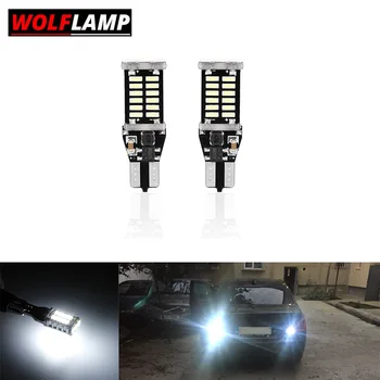 Wolflamp 2gab Canbus T15 W16W 4014 30SMD Rezerves Gaismas LED Auto Atpakaļgaitas Gaismas Mazda 6 8 CX-3 CX3 CX-5 CX5 8 M8 RX8 Nav Kļūda