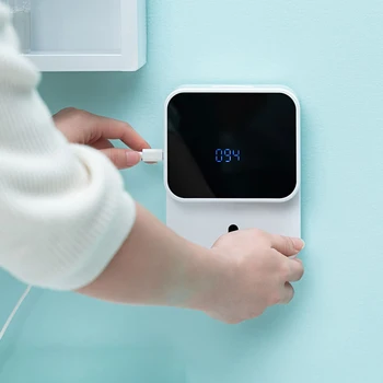 Smart Infrasarkanais Sensors, Ziepju Dozators Wall Mount Touchless Automātisks Roku Mazgāšanas ierīces Mājsaimniecības Vannas istaba, Viesnīcu Ziepes Piederumi