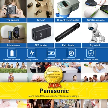 12pcs JAUNU Oriģinālu Panasonic Litija akumulators 3 v 1400mah CR123 CR 123A CR17345 16340 cr123a sausā primāro akumulatoru, fotokamera mērītājs