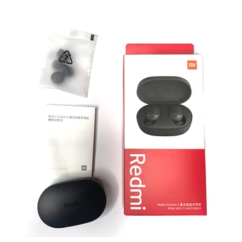 6pcs Xiaomi Redmi AirDots 2 Bezvadu Bluetooth 5.0 Uzlādes Austiņas In-Ear stereo bass Austiņas Izdevumi Bezvadu Earbuds