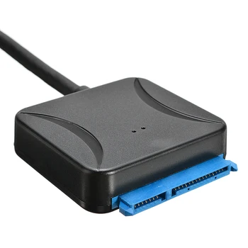 Augstas Kvalitātes HDD, SSD Cieto Disku Converter Kabeļu Līnijas SATA uz USB Datu Kabeļi 3.0 2.5/3.5 Cietā Diska Draiveri Adapteri