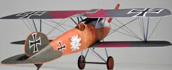 1:33 DIY Papīra Paraugs vācu Cīnītājs Albatros D. V WW I Zēns Dāvanu Papercraft 3D Puzzle