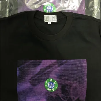 CAVEMPT T-krekls 2020SS Vīrieši Sievietes Izšuvumi emblēmu, Logo Cavempt T-krekli, 1:1 Augstas Kvalitātes Streetwear C. E Topi Heterochromatic Tee
