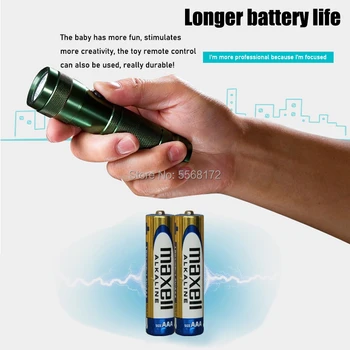 8PCS Oriģinālas maxell 1.5 V AAA Alkaline Bateriju LR03 Elektriskā zobu suka Rotaļlietas Lukturīti Peli pulkstenis Sausā Primārās Baterijas