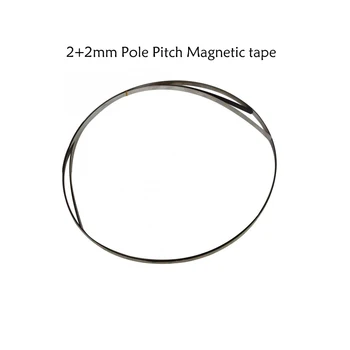 2+2 mm Augsta Precizitāte ar Magnētisko Lenti Pole Piķis 2mm Lentes Platums Augstums 10*1.2 mm 1um Magnētisko Sensoru, Kokapstrādes Virpas, Akmens utt.