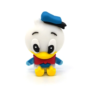 Karikatūra lomu Donald Duck USB Flash Drive karikatūra Pen drive 8gb 16gb 32gb atdzist Dāvanu Dzīvnieku pendrives usb creativo Bezmaksas piegāde