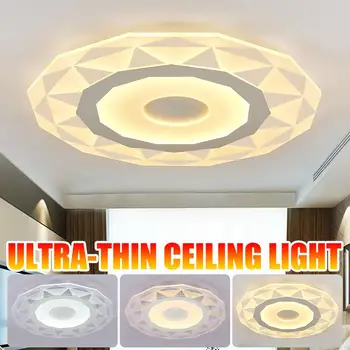 Ultra-plānas Mūsdienu LED Griestu Lampas Armatūra 20CM Dimanta Formas Home Gaismas, Gaitenis, viesistaba, Virtuve, Guļamistaba Apgaismojums