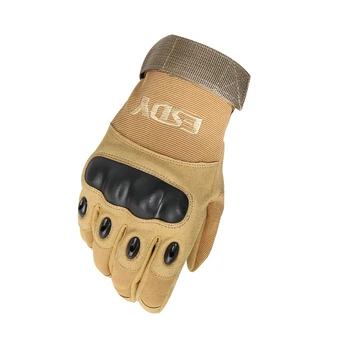 Militāro Pilnu Pirkstu Tactical Cimdi Augstas Kvalitātes Melna Anti Griešanas Bez Slīdēšanas Sporta Cimdi Vīriešiem, Sievietēm ARMIJAS HAKI M~XL AE001