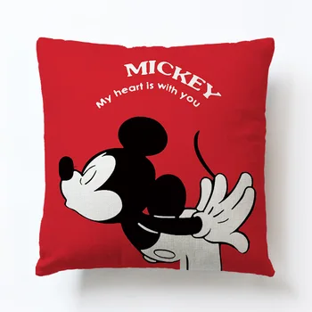 Modes ērti red Mickey Minnie mouse spilvendrāna maus kissen almohada Oreiller kussen cuscino