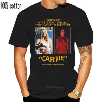 Carrie V3 Brian De Palma šausmu filmas plakāts, 1976 T-Krekls VISI IZMĒRI S-5XL