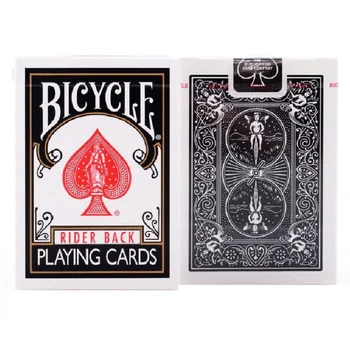 Bicycle Rider Back Indeksa Standarta Spēlējot Kārtis Sarkana/Zila Klāja Pokera Izmēra 808 Jaunas Noslēgtā USPCC ASV Burvju Kartītes, Burvju Triki, Aksesuāri