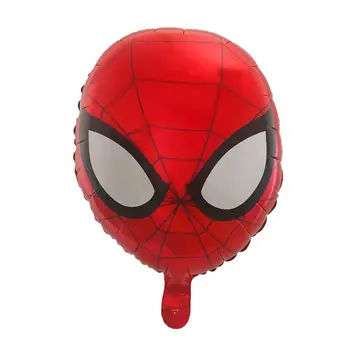 50gab Captain America Pontons Zirnekļa Galvu, Folija Baloni, super Varonis, cilvēks, baloni dzimšanas dienas svinības Dekori bērnu rotaļlietu piegādes vairumtirdzniecība