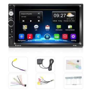 Hikity Android 2 Din Auto Radio 7010B GPS Auto Multimedia Player 7