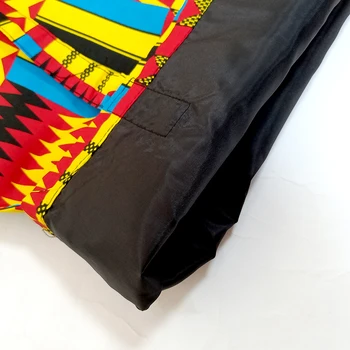 Āfrikas Soma, Roku darbs sieviešu soma kokvilnas materiāls, drukas Āfrikas Tradicionālo Ankara kente drukāt Soma ir odere, Slīpu pleca soma
