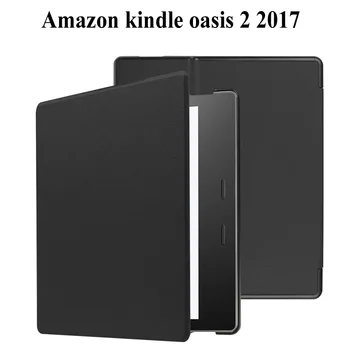 Smart Flip PU Ādas Lietā Par Amazon Iekurt Oasis 7.0 2017 segums, Amazon Iekurt, Oasis 2 2017 7.0 collu tablete gadījumā+Pildspalva
