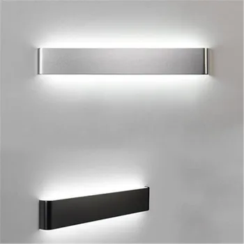 Mūsdienu minimālisma LED alumīnija lampas, nakts lampas sienas lampas istaba vannas istabas spogulis gaismas tiešā radošo eju