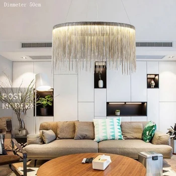 Mūsdienu high-end villa mākslas personību lampas vienkārši atmosfēru ķēdes lustra Ziemeļvalstu guļamistaba, dzīvojamā istaba, restorāns gaismas