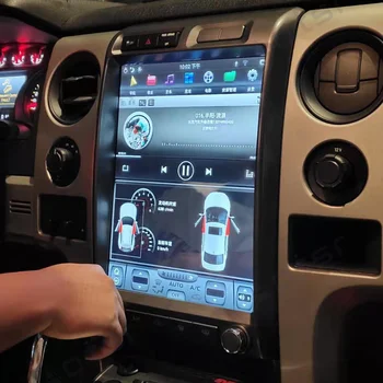 128G Ford Raptor F150 Android Radio, magnetofons 2009 -Auto Multimediju Atskaņotājs, Stereo headunit Tesla Navi 2din Autoradio
