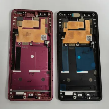 Azqqlbw Izmantot Rāmis HTC U12+ U12 Plus Priekšējā Mājokļu Vidū Rāmis Ar Spiediena Sensoru Flex Kabelis replacment remonta Daļas