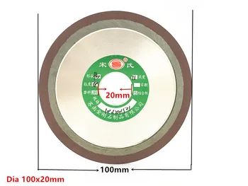 Jrealmer 100/150mm Dimanta Slīpēšanas diski Slīpēšanas Disks 150/180/240/400 Putraimi Hypotenuse Par Karbīda frēze PowerTool