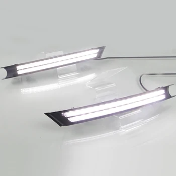 Par Mazda CX-5 CX5 2017 2018 2019 2020 Dinamisku Pagrieziena Signāla Relejs Ūdensizturīgs Auto DRL 12V LED Dienas Gaitas Gaismas Miglas Lukturi