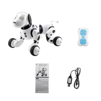 Robots Suns Elektronisko Pet Inteliģents Suns Robots Rotaļlietu 2.4 G Smart Bezvadu Runā Tālvadības Bērniem, Dāvana Dzimšanas Dienā