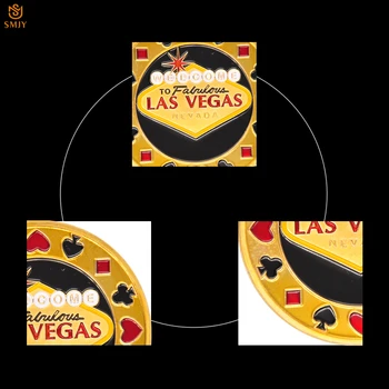 5gab/Partija Laipni lūgti Las Vegas PokerStrategy Zelta Krāsā Poker Kartes Aizsargs Kazino Žetonu Žetons MUMS Pokera Monētu Vākšanas Un Dāvanas