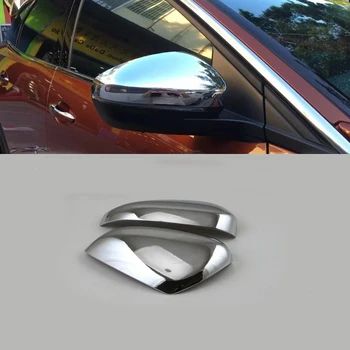 SRXTZM Par Peugeot 3008 GT 2017-2018 ABS Chrome Sānu Durvis Atpakaļskata Reaview Spogulis Gadījumā Klp Segtu auto stils Aksesuāri 2gab
