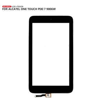 LCD Displejs + skārienekrāns Digitizer Nomaiņa Alcatel One Touch Pixi 7 OT9006 9006W Bezmaksas Rīki