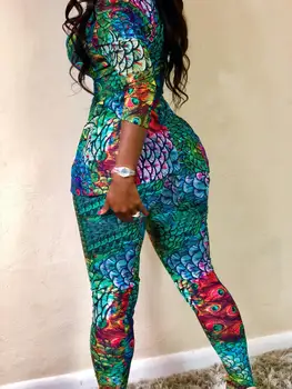 Dzīvnieku print tops un bikses kluba žakete uzstādītu atbilstošo kopas festivāls apģērbi Sievietēm, divas gabals tērpiem tenue africaine femme 2019