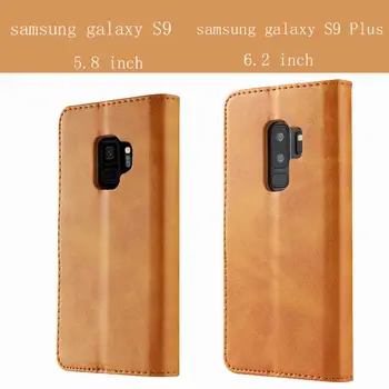 Samsung galaxy S9 S9 plus s7 s8 s6 malas note9/8 A8 Luksusa PU Maku Ādas vāciņš iphone Xs max XR 7 8 plus 6, plus tālruni