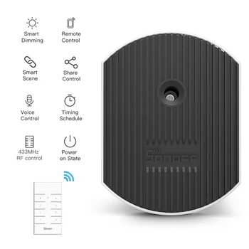 5gab SONOFF D1 Wifi Smart Reostats Slēdzis DIY Smart Home Mini Switch Module Regulējiet Gaismas Spilgtumu APP/Balss Tālvadības Smart Home