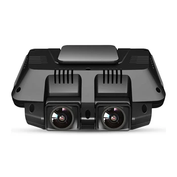 4K slēptās Wifi Automašīnas DVR Kamera Novatek NT96660 Dash Cam dual objektīvs SONY IMX323 Auto Video Reģistrators Dual Pilnu 1080P