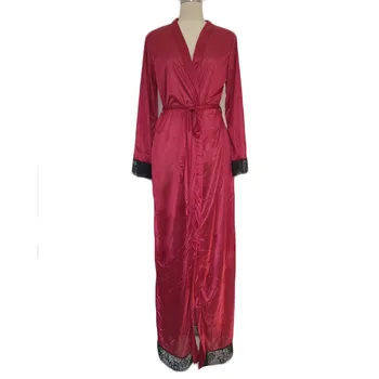 Sieviešu Halāti Ir 2021. Jaunu Karstā Pārdošanas Seksīgas Garās Zīda Kimono, Halāti Pirts Drēbes Babydoll Apakšveļa Nightdress