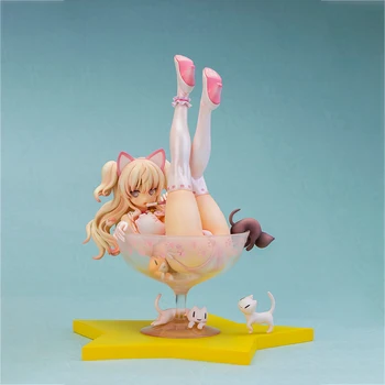 SkyTube Anime Seksīga Meitene Attēls Chiyuru Ilustrācija PVC Rīcības Attēls Stāvēt Japāņu Modeļa Rotaļlietas Statuja Kolekcijas Lelle Dāvanas