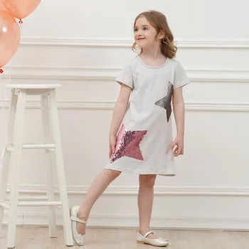 Dxton Girl Vasaras Apģērbs Rainbow Girl Dress Sequined 2019. Gadam Bērni Kleita Meitenēm Multfilmas Bērniem Vestidos Svītru Meiteņu Kleitas