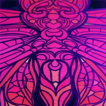 BeddingOutlet Spāre Spilvena Vāka Krāsains Spilvendrāna Mandala Mest Segtu Purpura Rozā Kukaiņu Dekoratīvā Spilvena Segums 45x45cm