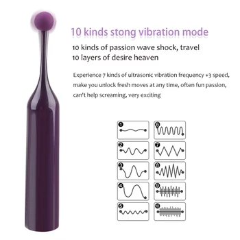 10 Frekvences Laizīt Klitoru Vagīnas Stimulators Masturbator Dzelksnis Massager Flirting Rotaļlietas G-Spot Vibrators Seksa Rotaļlietas Sievietēm