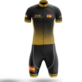 2020 Spānija skinsuit riteņbraukšana 20D želeja abbigliamento ciclismo uomo ātri sausas ķermeņa uzvalks elpojošs velosipēdu jumpsuit triatlona tērps