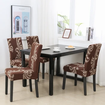 Stiept krēslu vāks ēdamistaba elastīga materiāla slipcover par biroja krēsls, banketu krēslu, krēslu aizsargs