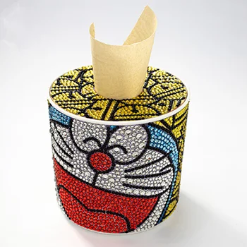 DIY 3D Īpašas Formas Dimanta Krāsošana Roll Cilindru Audu Lodziņā 5D Puzzle Uzglabāšanas Kaste Mandala Dimanta Izšuvumi Mājas Dekoru, Dāvanu