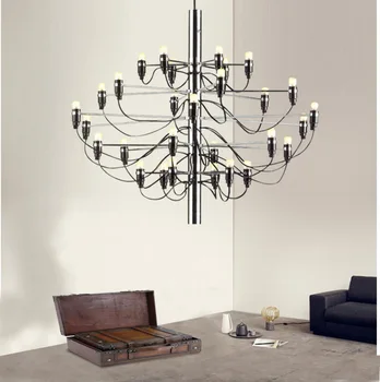 Gino sarfaitti dizains, Lustras Apgaismojums Dzīvojamā istaba Guļamistaba Kāpņu telpa Lustra Black Rose Gold filiāle Vadu Lustras Lampas