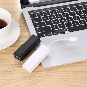 USB 3.1 C Tipa Vīrietis, lai Magsafe 2 5Pin Sieviešu Kabeļu Vadu Pārveidotāja Adapteris, kas Piemērots Piezīmju Smartphones ar USB-C Porti