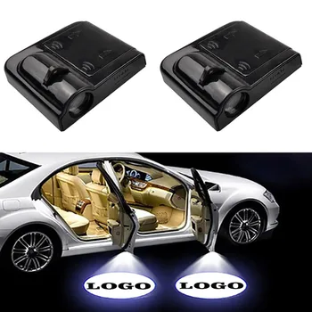 2gab LED Auto Durvīm, Laipni Gaismas Projektors Logo Ford focus 2019 2020 Mondeo 4 2 3 fiesta kugas ranger mk3 mk4 ecosport Escape
