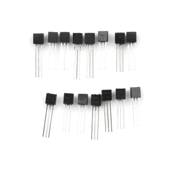 Elektronisko 600Pcs 15 Vērtība x 40 Gab Tranzistors-92 Sortimentu Kastē Komplekts DIY Tranzistoru Daļa