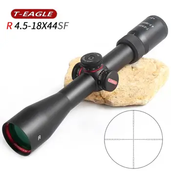 TEAGLE optisko redzes R 4.5-18x44 SFIR tīkliņš, Taktiskās Mil-dot gaismas ar sānu uzmanību medību šautene jomu Pcp Airgun