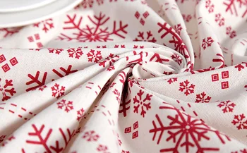 Jaunais Gads Galdauts Sarkans Ziemassvētku Sniegpārsliņas Rakstu Galda Drānu, Kāzu Dekorēšana Banketu Mazgājams Galda Tekstila Segumu